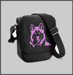 Malamute Head Small Shoulder Bag